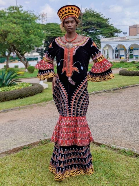 atoghu | toghu | bamenda dress | buy toghu | cameroon traditional attire | ndop | bamileke fabric