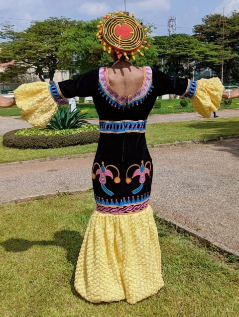 atoghu | toghu | bamenda dress | buy toghu | cameroon traditional attire | ndop | bamileke fabric